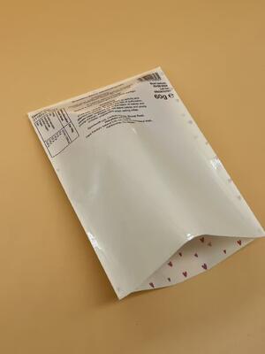 Customized Printing Tri Side Seal Pouch Frost Resistant Three Side Seal Bag
