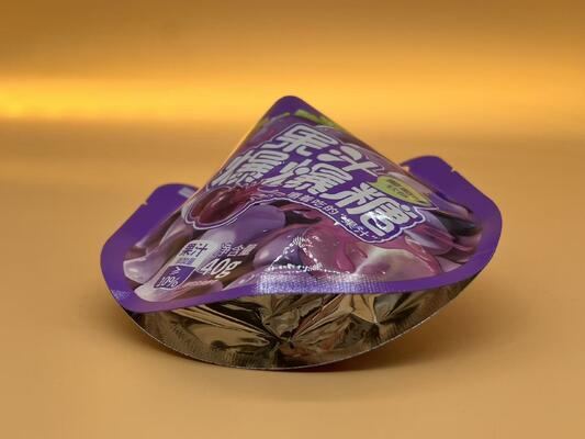 Custom Stand Up Pouch Packaging PET Metalized PE Standing Pouch Gloss Matt Surface