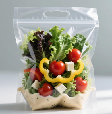 Multi Layer Fresh Vegetable Packaging Bags ISO 9001 & ISO 22000 Compliance