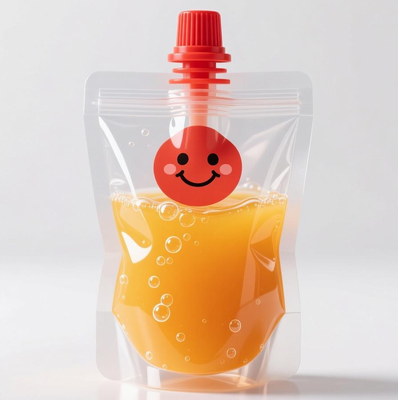 Customised Logo Food Grade Printed Spout Pouch For Premium Beverage Packaging