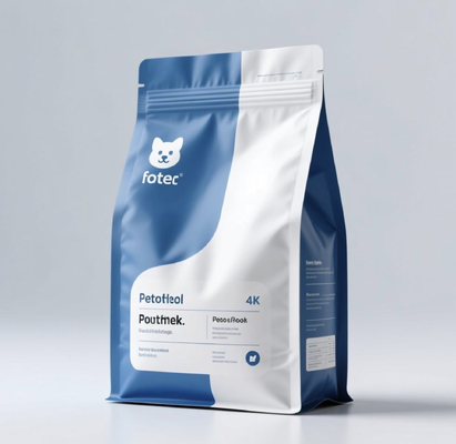 Gravure Printing Pet Food Packaging Pouch With Oxygen Barrier Moisture Barrier OEM