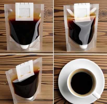 Aroma Lock Precision Roasted Coffee Pouch Packaging For Ultimate Freshness