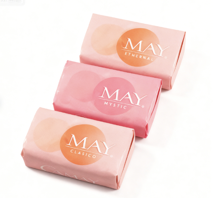PET Laminated Soap Paper Packaging Odor Barrier Soap Luxurious Packaging Solution