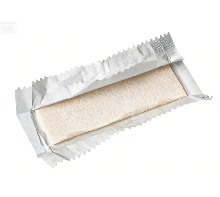 Gloss Surface Finish Chewing Gum Paper Packaging With High Barrier Functional Coating