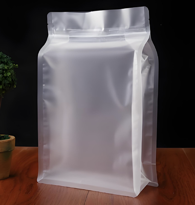 Custom Material 8 Side Seal Pouch Self Standing With High Strength Exterior Layers