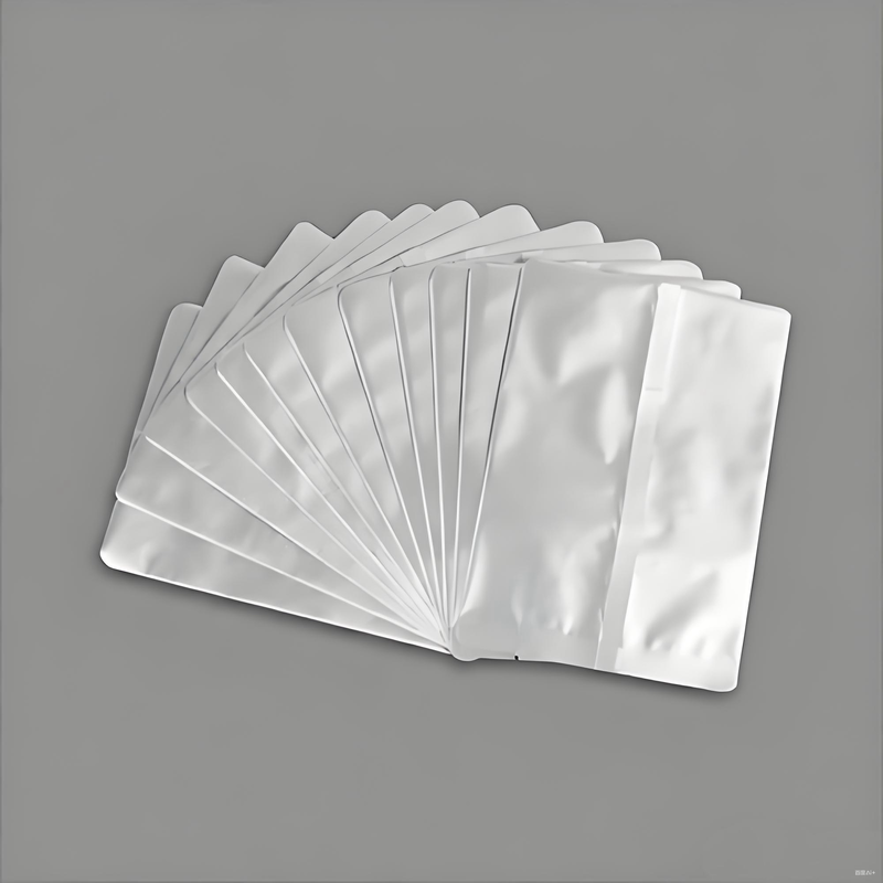 OEM Logo Back Side Sealed Pouch Bag Customised Size Moisture Barrier Grease Resistance