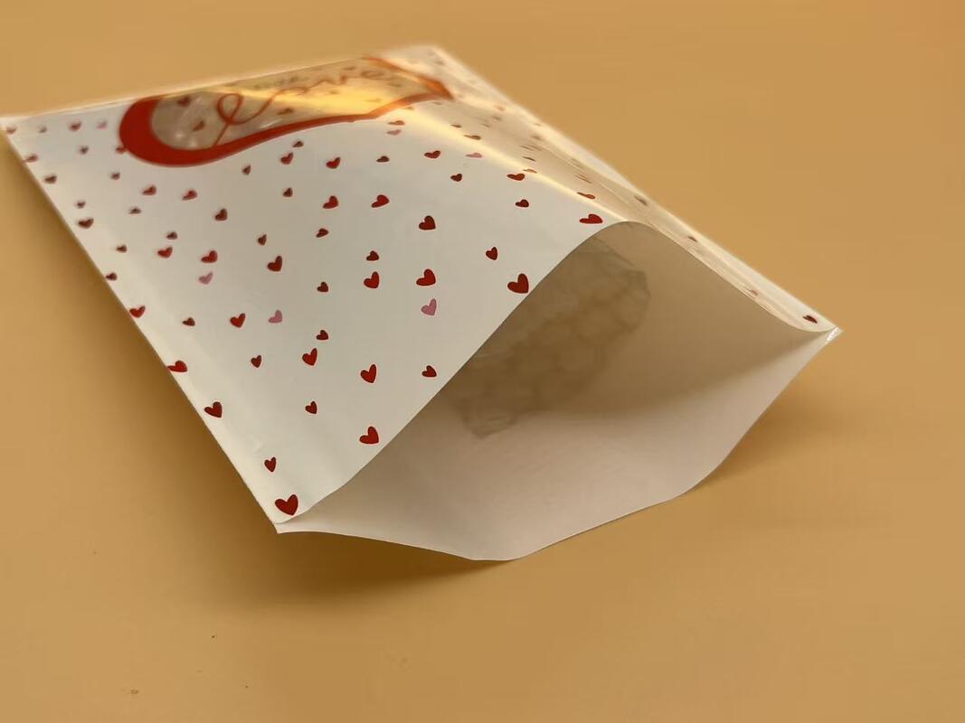 Customized Size Three Side Seal Pouch Packaging Gravure Printing Three Side Seal Bag