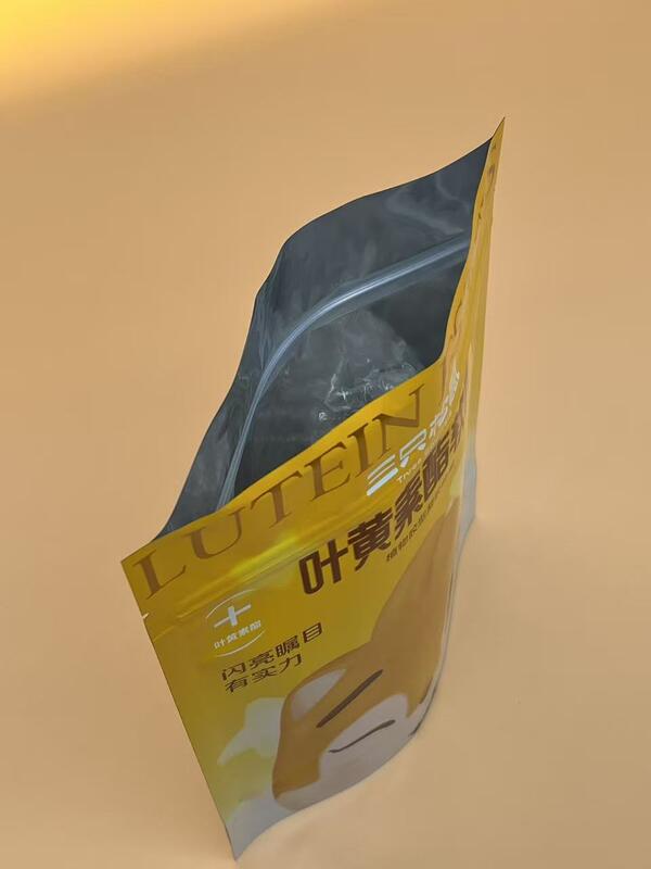 Custom Printing Plastic Zipper Bags Packaging Freshness Lock Pop Candy Pouch