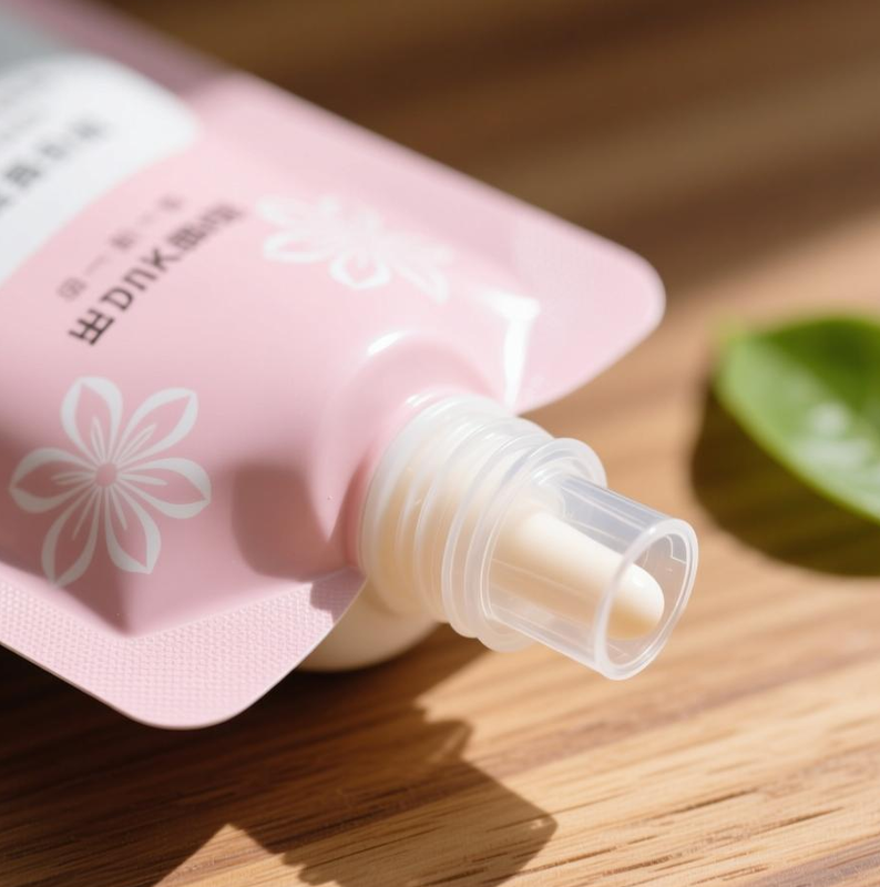 Customizable Spouted Pouch Gravure Printing Temperature Resistance Liquid Packaging