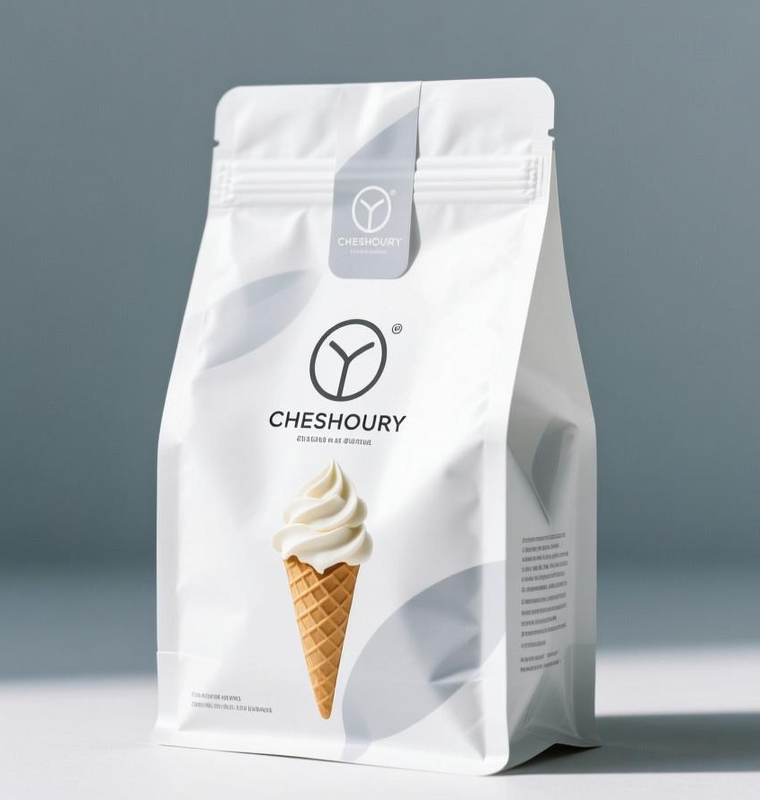 Customizable Frozen Ice Cream Packaging Pouch 2 3 4 Layers Leak Control