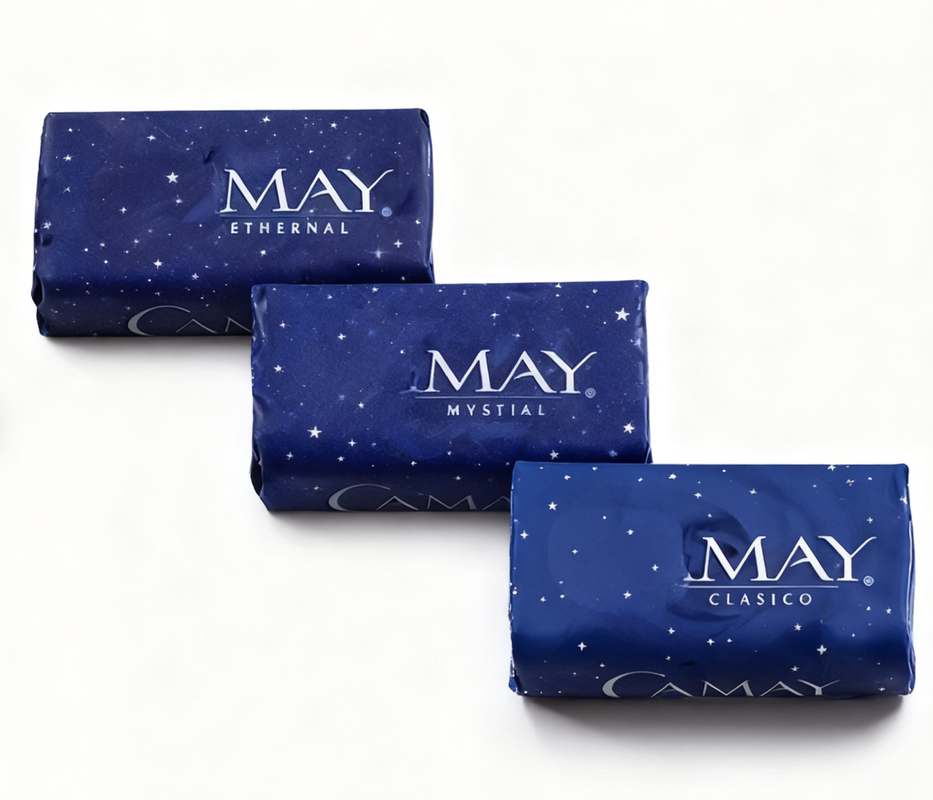 Biodegradable Recycled Soap Paper Packaging Custom Sized Beautiful Designs Wholesale