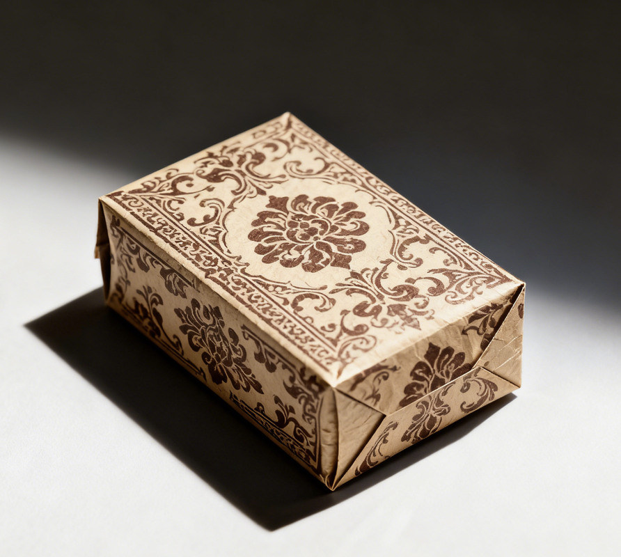 Multi Layered Structure Soap Paper Packaging OEM Logo Eco Wrap Paper For Soap