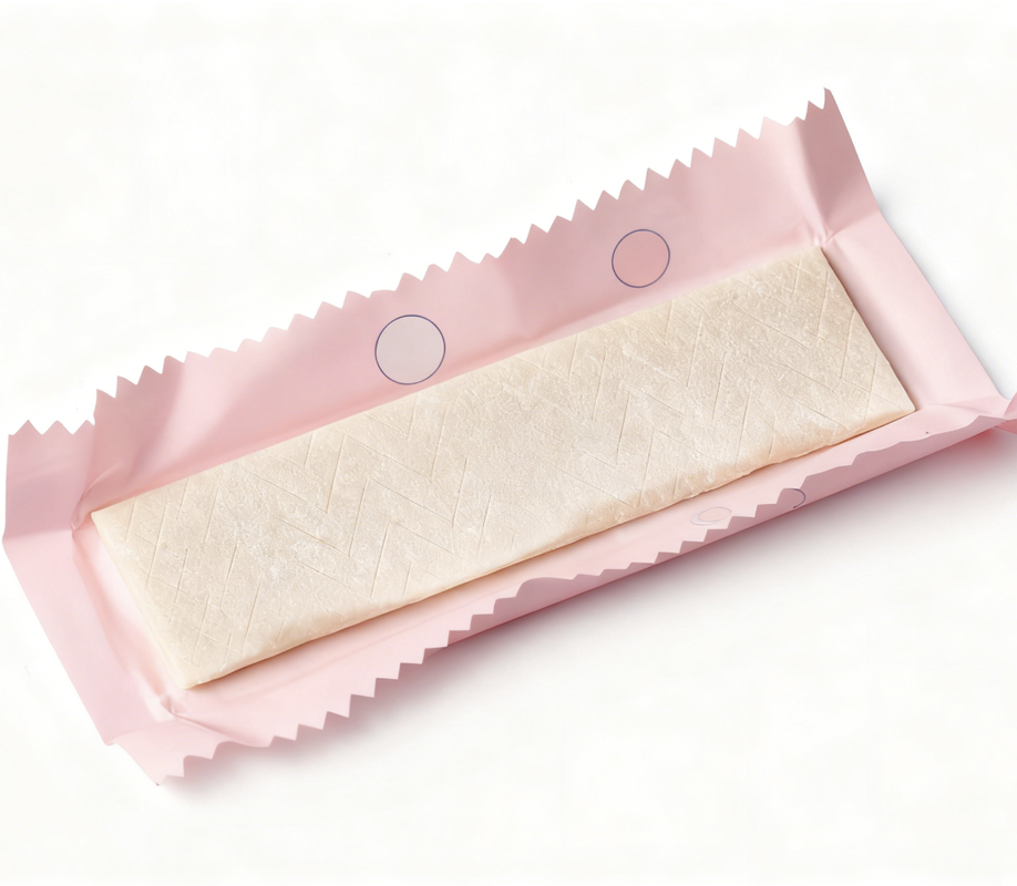 Eco Conscious Structure Chewing Gum Paper Packaging Custom Color SGS FDA Approved