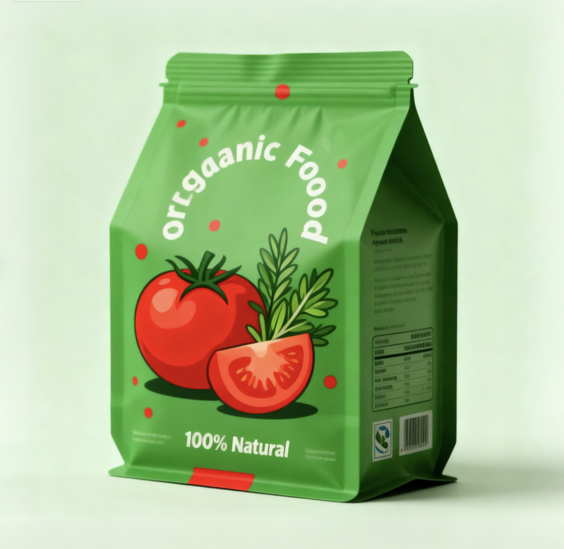 Custom Printing 8 Sealed Pouch Packaging With EVOH High Oxygen Barrier Core