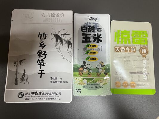 Custom High Barrier Packaging Bags High Gloss Surface With EVOH PA CPP PE Film