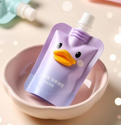 Custom 50-200micron Thickness Spouted Pouch 12 Color Printing Multi Layer Structure