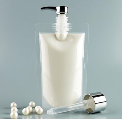 OEM Brand Silky Dose Hand Cream Spout Pouch For Skincare Elegant Protection
