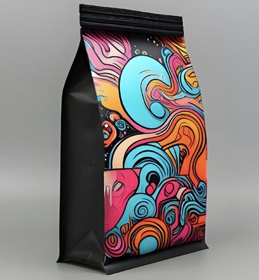 Crush Resistant Eight Side Sealed Pouch with Gravure Printing Customized Barrier