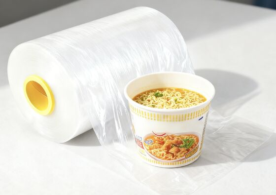 Transparent Color Sustainable Packaging Film POF Shrink Film Roll For Packaging