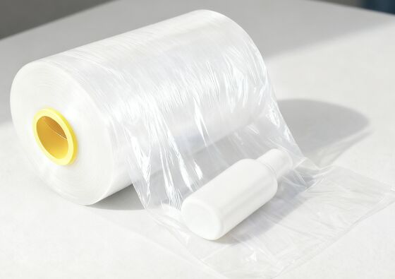 Transparent Color POF Polyolefin Shrink Film Roll Biodegradable Eco Friendly Packaging